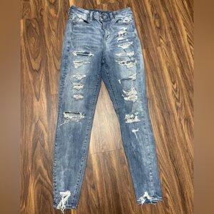 American Eagle distressed jeans